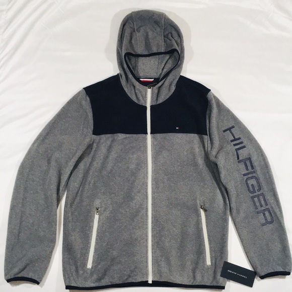 Men’s Tommy Hilfiger Fleece Zip-Up - Picture 3 of 8